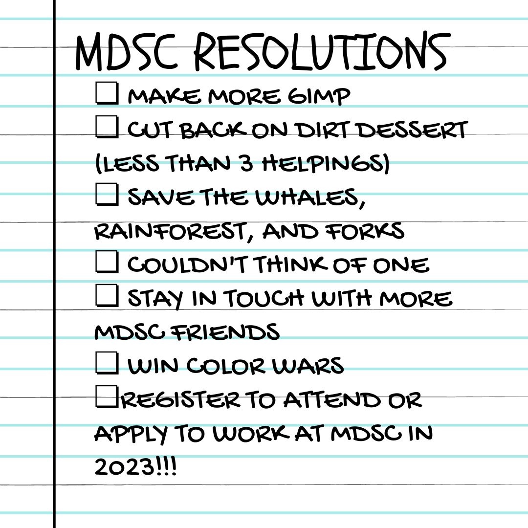 gomdsc's tweet photo. Happy New Year from MDSC!! We hope 2023 is a great year filled with health, love, and happiness! Whether you have new goals for the year or are just excited for a fresh start, always remember, 
"Instead, let the Spirit renew your thoughts and attitudes."-- Ephesians 4:23 https://t.co/sSF6dejjzR