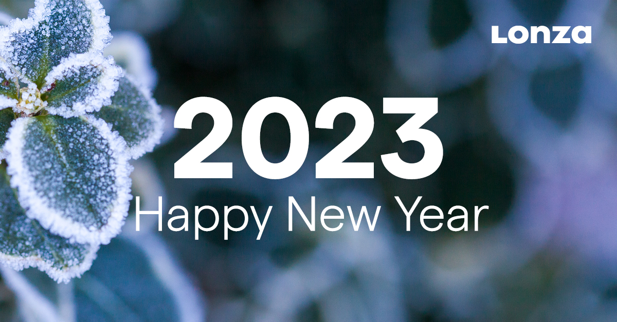 Happy New Year from Lonza!

#AMeaningfulDifference #AHealthierWorld