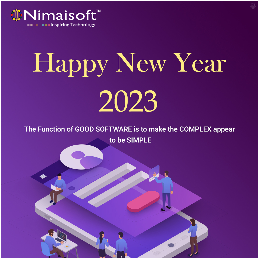 nimaisoft's tweet photo. Wishing all, a happy and successful new year 2023
@SridharKosaraju #nimaisoft #nimaikrsnagroup https://t.co/FnemTjzfx3