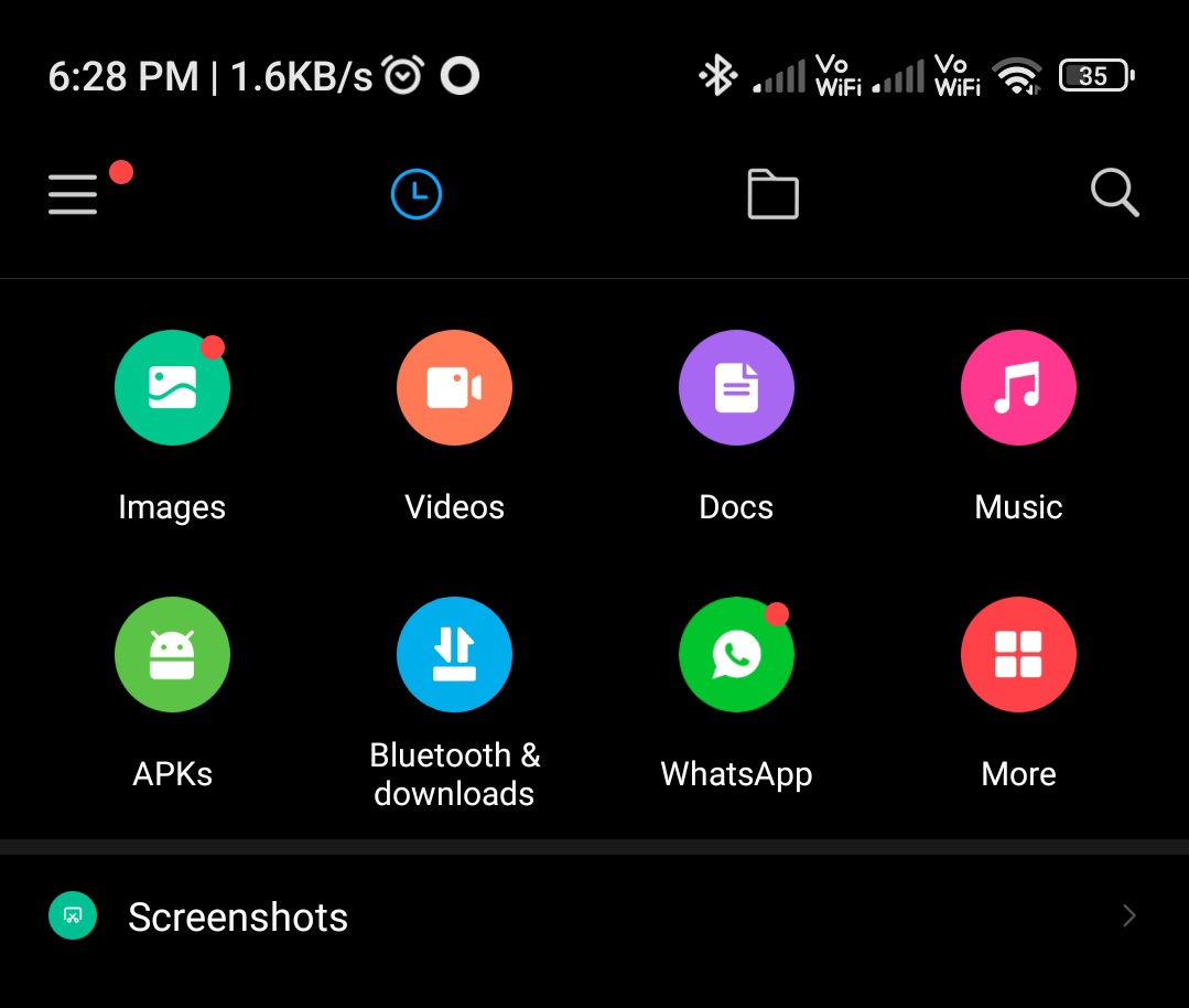 akcool88's tweet image. Today&apos;s reason frm many for my love 4 #Mi &amp;amp; #RedmiNoteSeries is getting File Manager which i think is the easiest app in which u can search any file in ur phn! Private files is d cool thing 🤗🤗
#30DaysOfNote
#XiaomiInsider 
#MiFanIndia 
@XiaomiIndia 
@themakeavish 
#Redmi #Mi ❤️