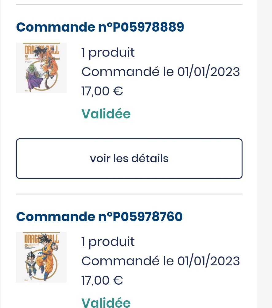Kelesi on Twitter "OK je te tiens au courant, 34€ les 2 Super Livre de Dragon Ball ça se refuse
