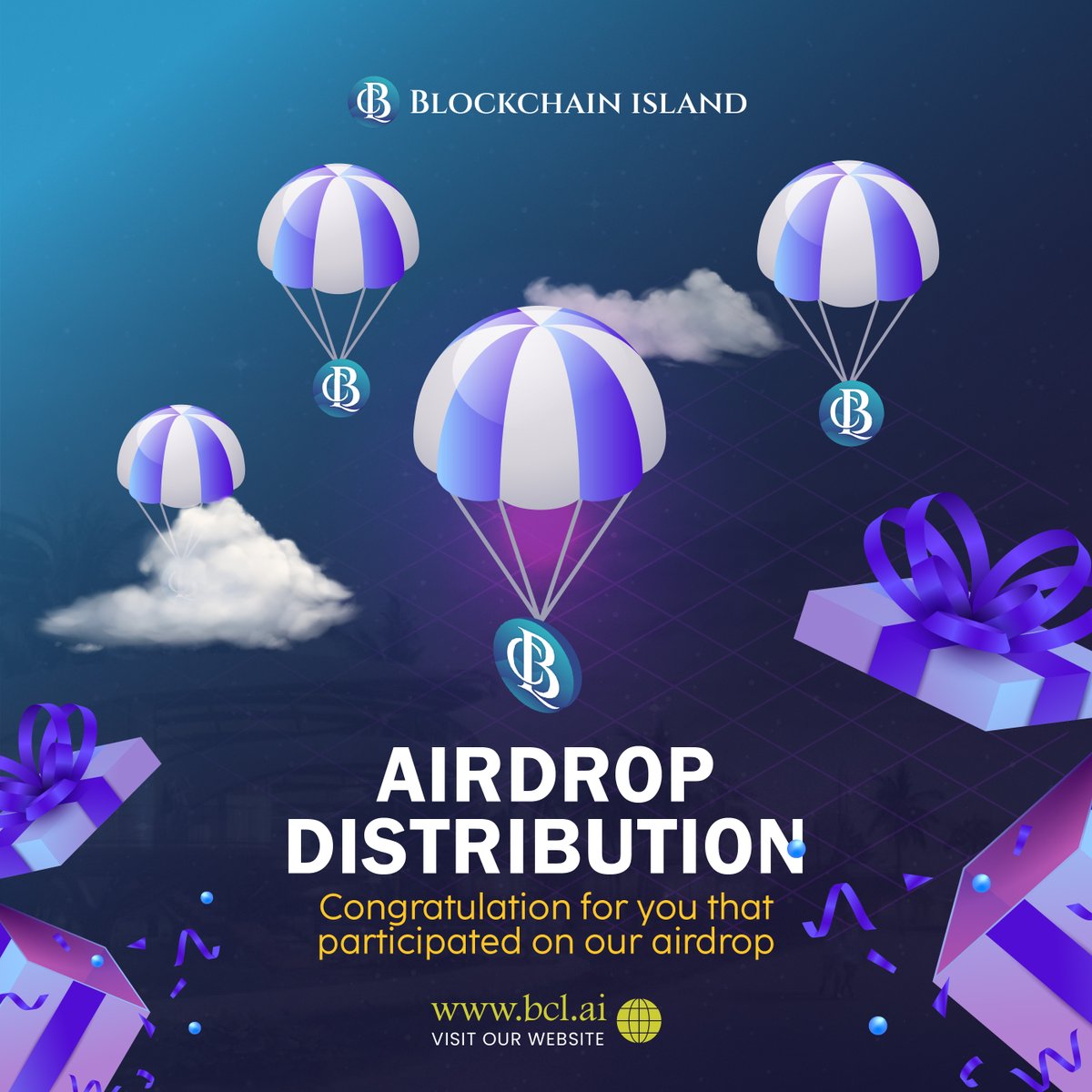 Blockchain Island Official tweet media