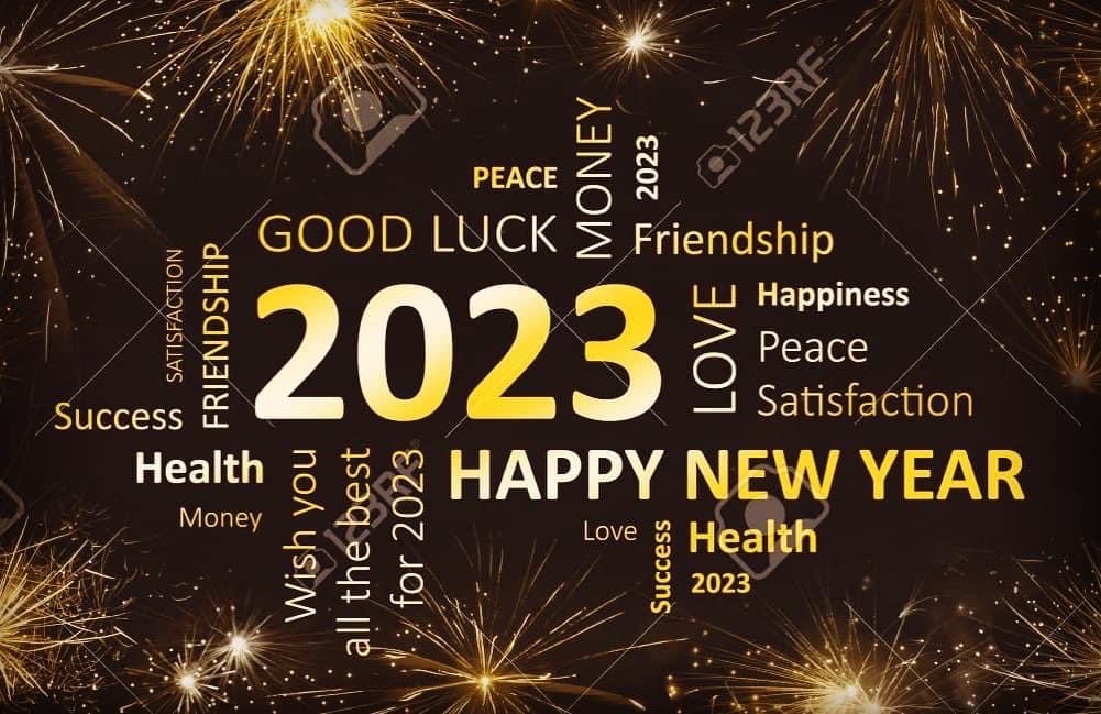 Happy new year 2023 everyone! ❤️Bonne année 2023 à tous !❤️