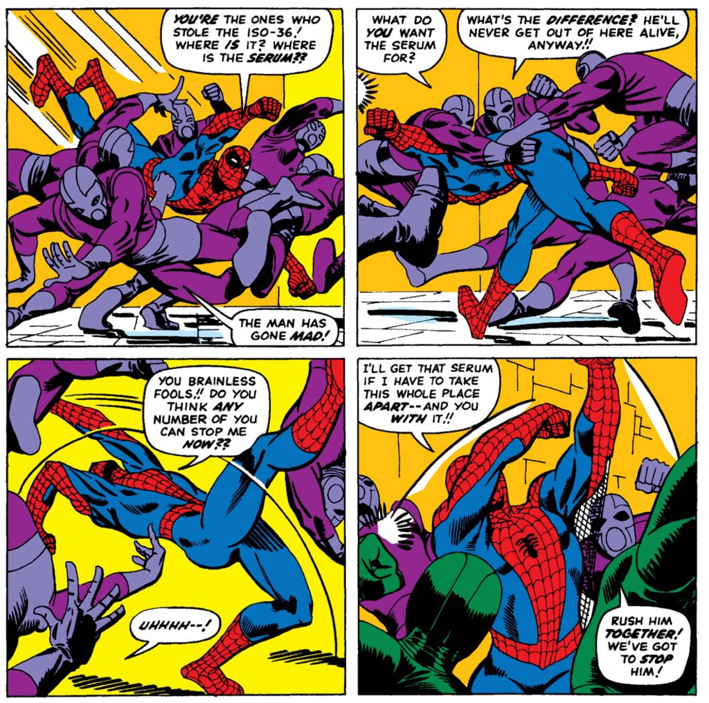 PizzaTimeSpidey's tweet photo. Probably a good idea.

I did this type of thing last week no problem and then had to mop the floor with some goons. Guess I've been overexerting myself too much!

Anyways, how's your New Year's going? https://t.co/DqTftm26el