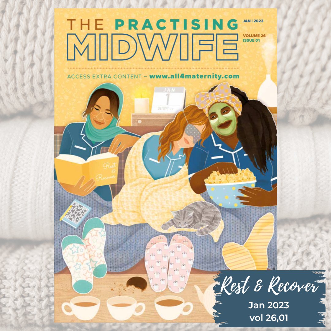 It's here! 🙌 2023's first issue of <a href="/TPM_Journal/">ThePractisingMidwife</a> has arrived - and what a New Year's treat it is, packed with evidence-based resources from a range of professionals &amp; inspiring illustrations by <a href="/LaurenRebbeck/">Lauren Rebbeck</a> Treat yourself to a rest &amp; take a look. /1
👉 ed.gr/ef06u