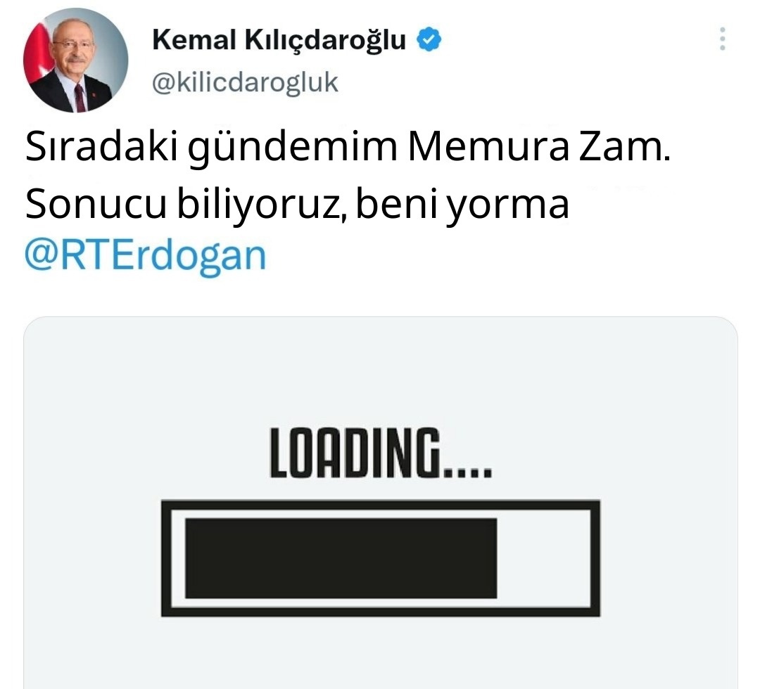 sterilanka's tweet photo. Bir de böyle deneyelim,var bir hayalimiz😉
#BayKemalMemuraZam https://t.co/fSHPUXYV6J