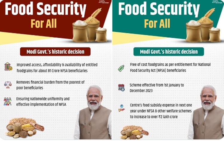 maruf_alom's tweet image. Over 81 crore people to get free  foodgrains under the National Food Security Act (#NFSA) free for one year from today. Free #foodgrains will concurrently ensure uniform implementation of portability under the #OneNationOneRationCard across the country.
#foodsecurity 
#ONORC