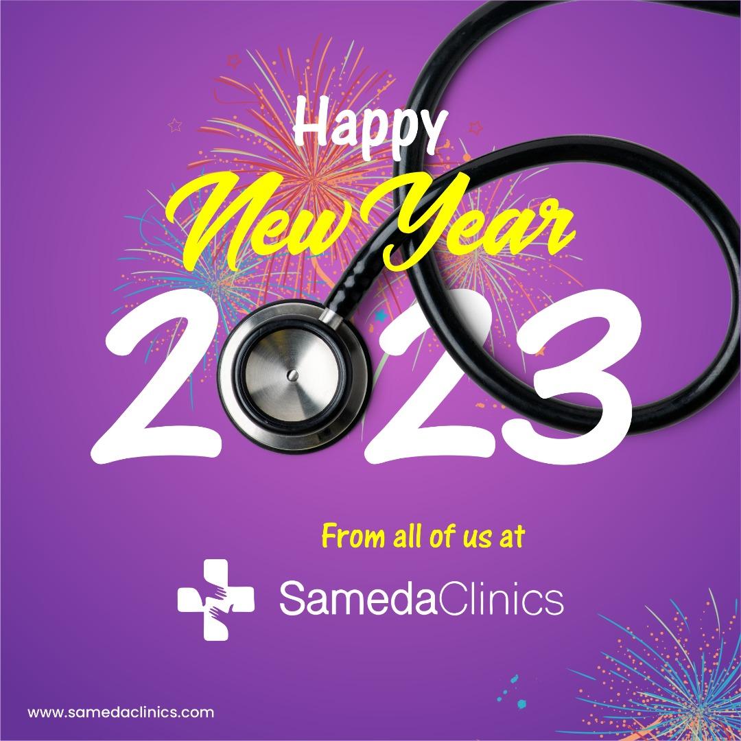 samedaclinic's tweet photo. We appreciate you for choosing us this past 365 days

 We wish you a year full of health and happiness.

Happy new year to you Sameda family 😍

#newyear #holiday #celebration #health #medical #clinic #fertility #pregnancy #women #family #fertilityjourney https://t.co/r07U84Zivb