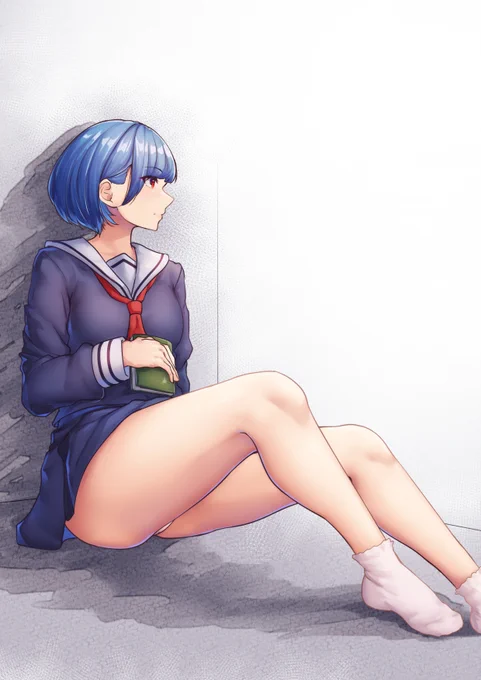 描き初め
生脚もまたいいもの… 