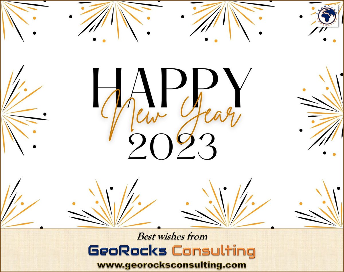 GeorocksC's tweet photo. Wishing all our friends, followers, associates and clients a VERY HAPPY NEW YEAR 2023!! https://t.co/hO2uJIqQ3O