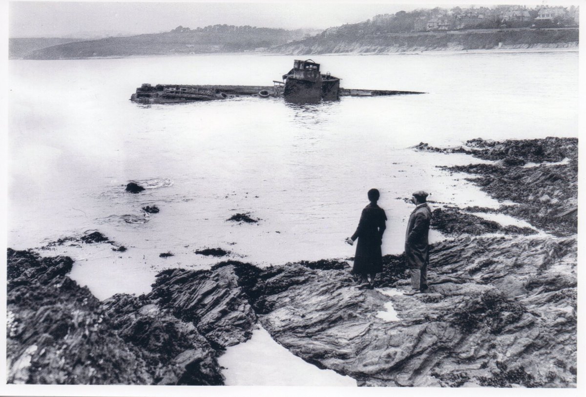 AtlanticScuba's tweet photo. Happy new year everyone. 

Just a random photo of the UB112 wreck off Falmouth. https://t.co/2jXUEG0kkV