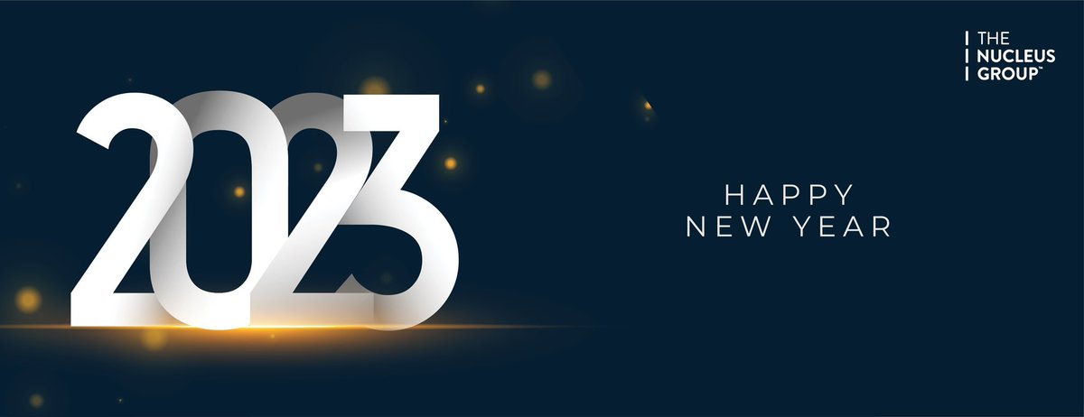 nucleus_events's tweet photo. Here’s to new beginnings in #2023! Wish you all a very happy new year!

#Happynewyear2023

#TheNucleusGroup https://t.co/WgrrNsH5yu