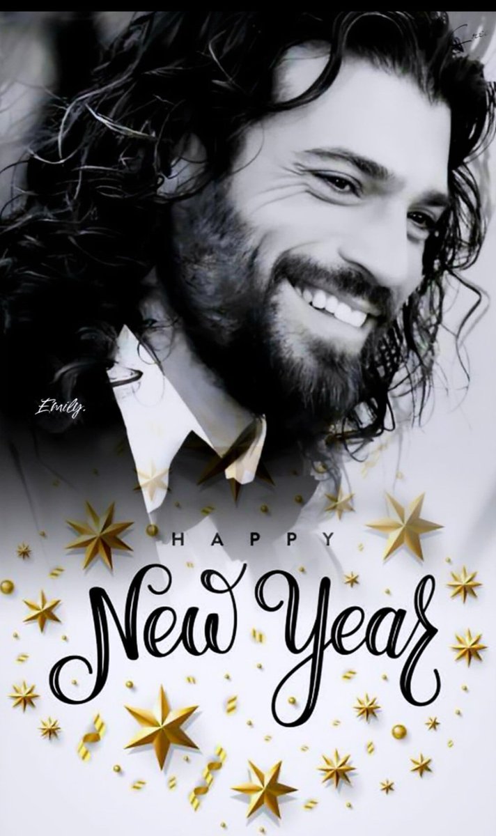 Happy New Year everyone.🎉🎁😘
 I wish you and your families the best. 
🎄🎄🎉
#CanYaman