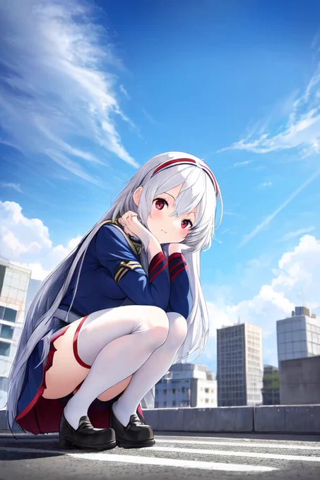 #HolaraAI 色々テスト中〜、制御が難しいがいいね!( *'꒳`*) 