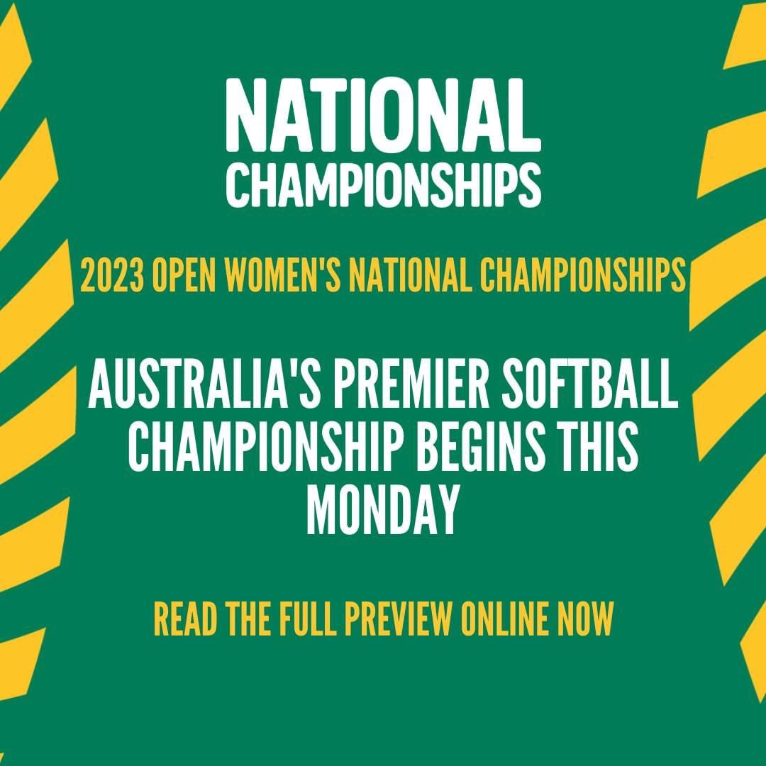 HER WAY on Twitter "The Australian Women’s Softball National