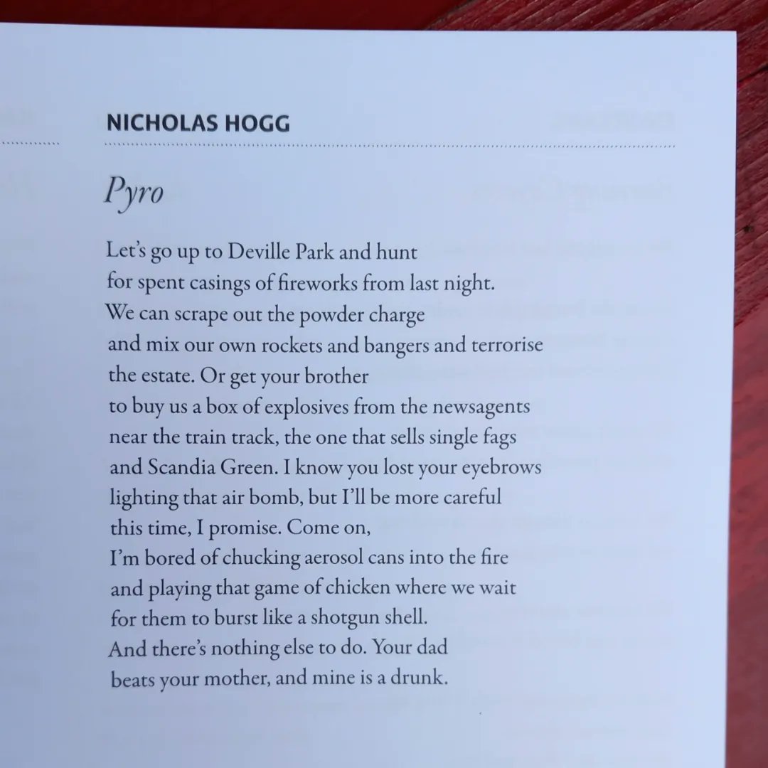 nicholas_hogg's tweet photo. Good morning 2023. Not had a new book out for a while, so here's a plug for my debut collection, Missing Person, published by @brokensleep this autumn. With poems from @MunLitCentre @wellslitfest prizes, and a host of veritable journals (thank you, eds) https://t.co/WWLrvRFZtm https://t.co/WrW0x4VsXp