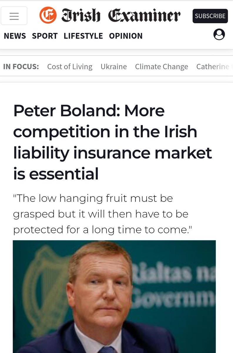 InsuranceRefIre's tweet photo. ICYMI:
Insurance isn't sorted yet, but among all the crises facing government in 2023, insurance is the crisis closest to being resolved. The low-hanging fruit.
#InsuranceReform 

https://t.co/96IFWC9chW https://t.co/4pm4mlJmEr
