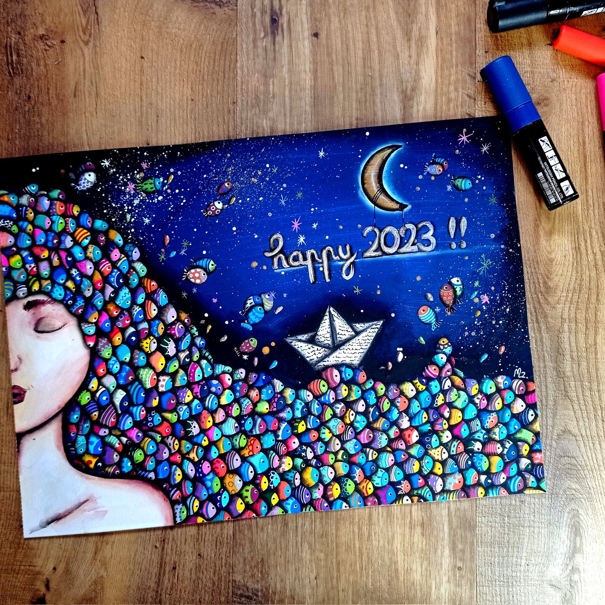 maluzelle's tweet photo. "Je vous souhaite des rêves à n'en plus finir et l'envie furieuse d'en réaliser quelques-uns"
Merveilleuse année 2023 les amis ! ❤️🧡💙
Maluzelle 🐟
(Citation de Jacques Brel 😉)
#NouvelAn #voeux2023 #NouvelAn2023 https://t.co/RVIL8j46Cm