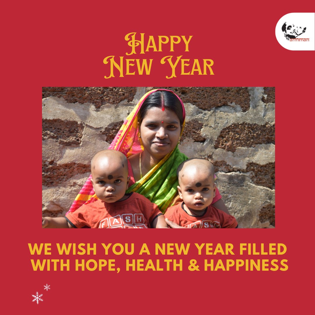 armmanindia's tweet photo. Best Wishes for a Happy New Year from Team ARMMAN!
#newyear #2023 #ARMMAN #TeamARMMAN #mhealth #sdg3 #happynewyear https://t.co/wkVOateVm9