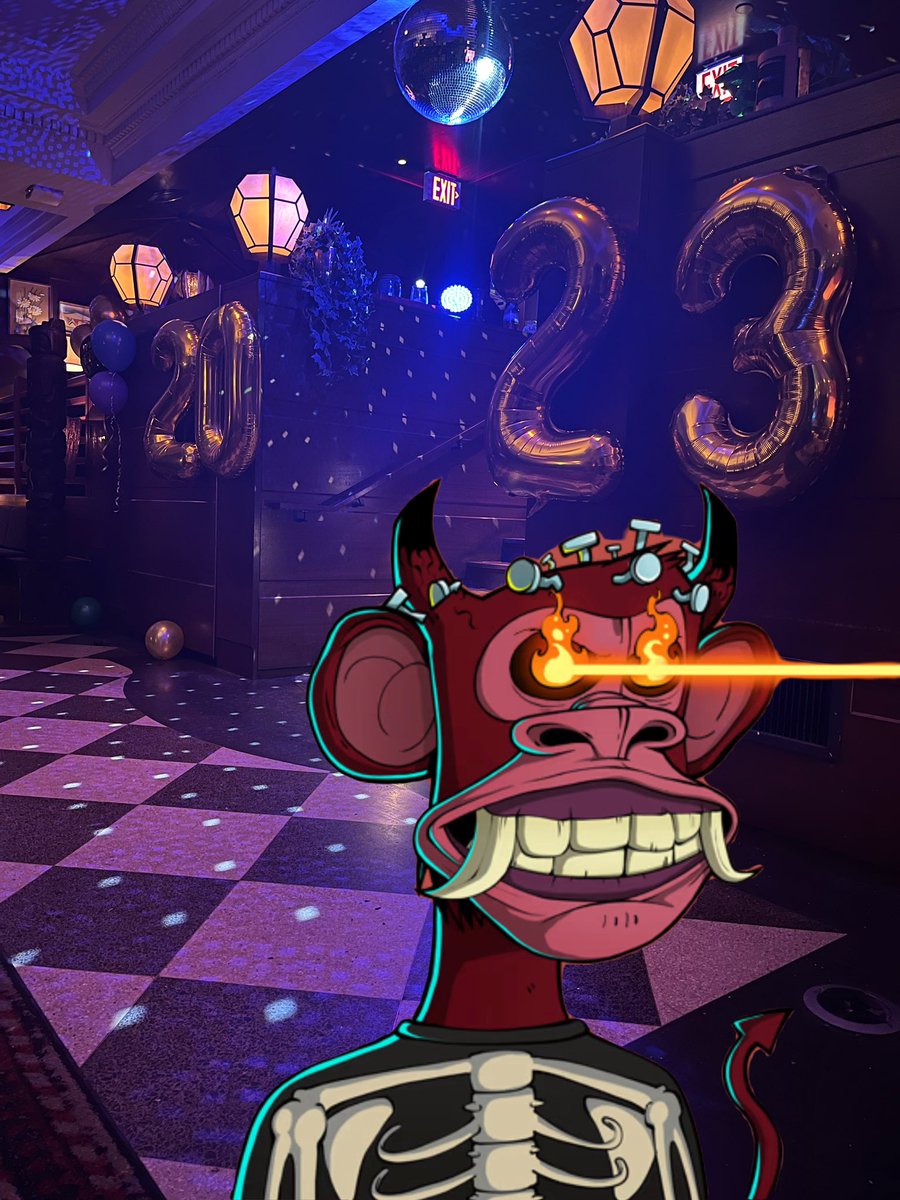 WeHelpOurs's tweet photo. Good Morning Everyone #HappyNewYear #chicago #brokenshaker #freehandhotel 
#NFTCommunity #Welcome2023 
Happy New Year @avsdyc 🤝💎🤝#AVD LETS FUCKIN GOOOOO !!! https://t.co/lPeKUkcpvR