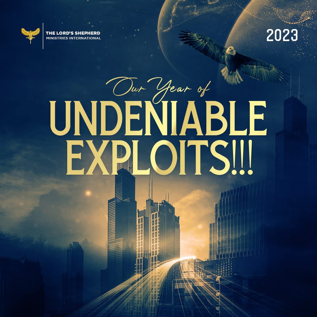 SHEPHERDITES's tweet photo. WELCOME TO 2023
Our Year Of Undeniable Exploits!
#TLS #RTM #Atwea #shepherdites https://t.co/HL41zfDKpB