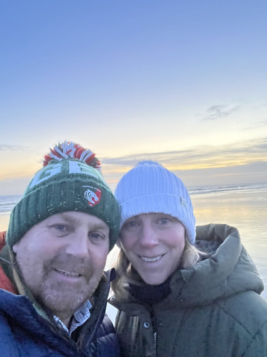 Happy New Year and we started 2023 off with a brisk morning walk down at beach #HappyNewYear #Welcome2023 #sandilands #lincolnshirecoast