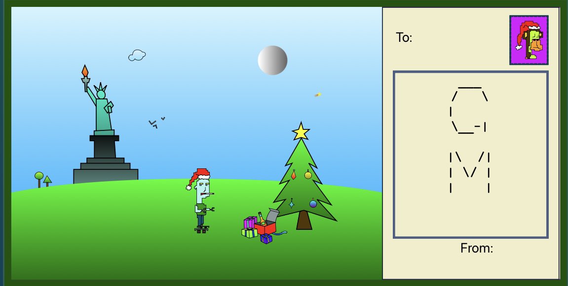XmasBook Post Card NFTs (Open-Edition) tweet media