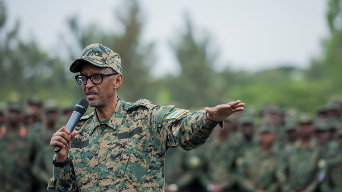 RobCyubahiro's tweet photo. “We are directly affected when the remnants of the militias that committed genocide in Rwanda become auxiliary forces of the DRC army and conduct attacks across our border. Rwanda will never accept this as normal”

-President Kagame on FARDC and FDLR collaboration https://t.co/K0qureNXl0