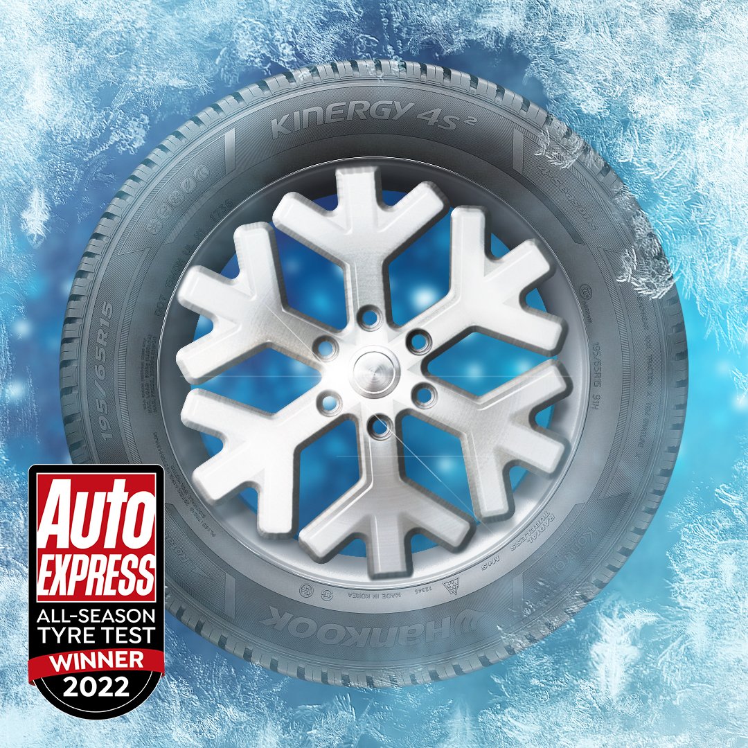 Make sure your tyres are prepared for ice, snow and other wintry conditions.
The Kinergy 4S2 is reliable for all seasons. Find out more: bit.ly/HankookKinergy… 
#HankookTyre #DrivingEmotion