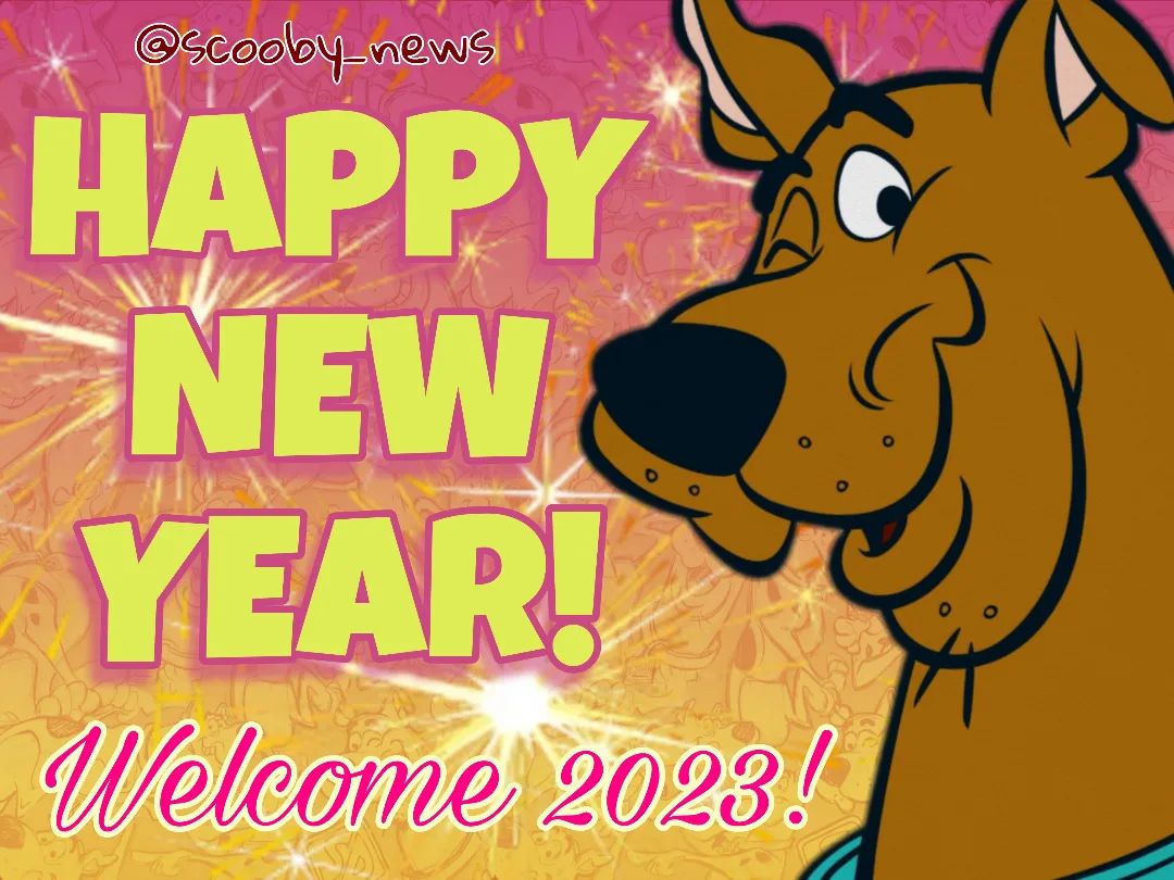 ScoobyDoo News on Twitter "Happy New Year, gang! May 2023 be the best