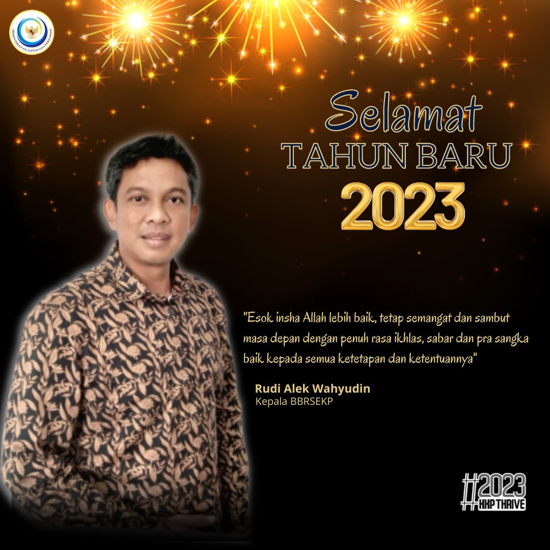 Rudi Alek Wahyudin (@alekrudi) on Twitter photo Setahun yang lalu benar-benar merupakan pengalaman yang luar biasa, dan saya tidak sabar untuk melakukannya lagi tahun 2023. Semoga tahun ini lebih banyak kesempatan dan kesuksesan.
#KKPThrive
#EkonomiBiru
#SaktiWahyuTrenggono
#BRSDMINFINITY @brsdm_kp <a href="/in_radiarta/">INRadiarta</a> @RISET_SOSEK Setahun yang lalu benar-benar merupakan pengalaman yang luar biasa, dan saya tidak sabar untuk melakukannya lagi tahun 2023. Semoga tahun ini lebih banyak kesempatan dan kesuksesan.
#KKPThrive
#EkonomiBiru
#SaktiWahyuTrenggono
#BRSDMINFINITY @brsdm_kp <a href="/in_radiarta/">INRadiarta</a> @RISET_SOSEK