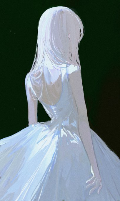 「背中 ドレス」のTwitter画像/イラスト(新着)