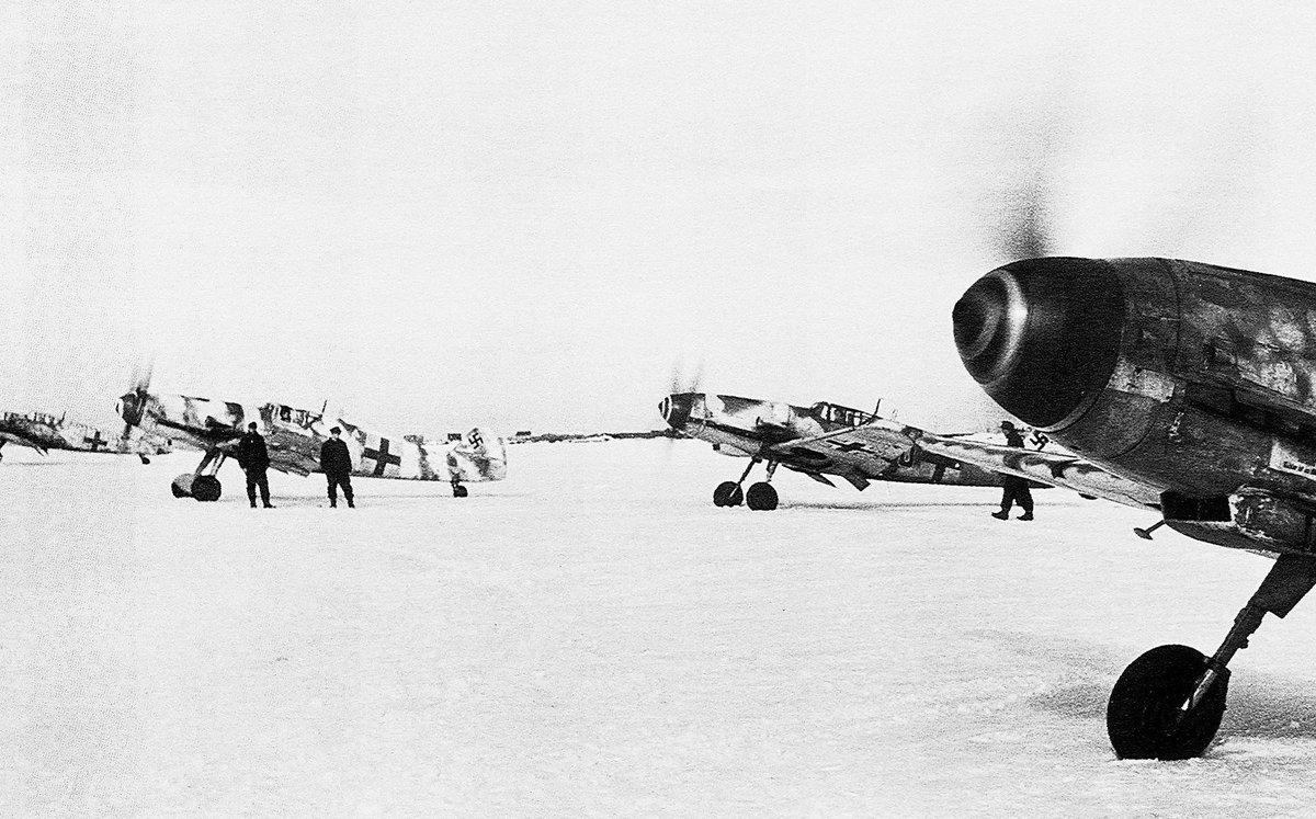 Hitler launched Operation Bodenplatte, hundreds of planes of the Luftwaffe begin attacking Allied airfields in the Netherlands, Belgium and France, so that the German ground forces could resume their advance. #WW2