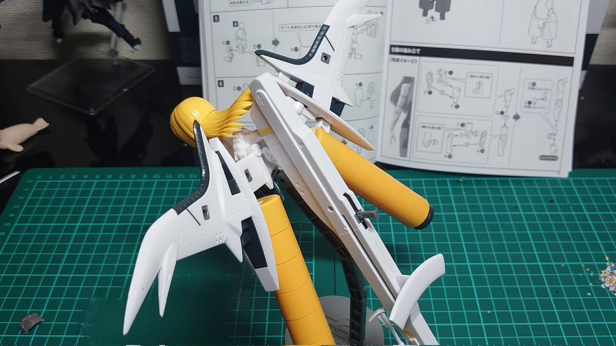 みなさま、あけましておめでとうございます😉
2023年初キットはアーンヴァルになりました。新機構が多くて作るのめっちゃ楽しい…