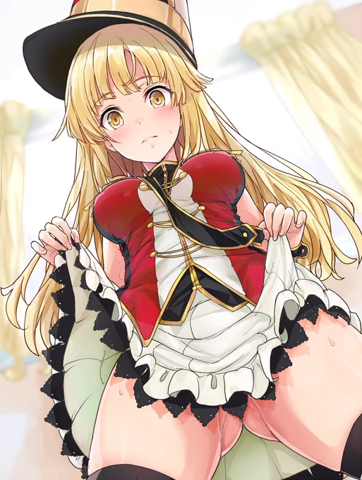 たくし上げ弦巻こころ 