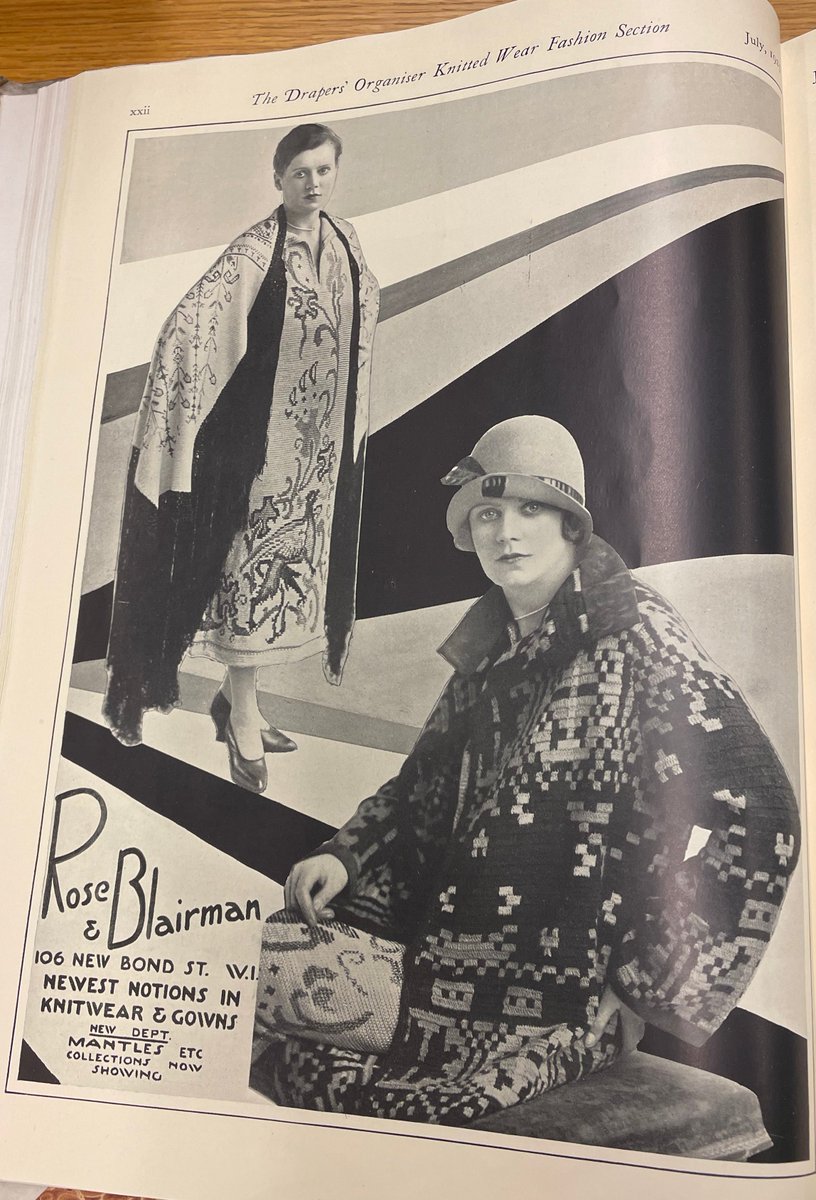 Can any fashion/textiles historians help me? The tapestry type coat on the bottom right of this image (1925)...can anyone tell me what this type of pattern might be called. I feel like these kind of designs have a name and my brain has just gone totally blank!
