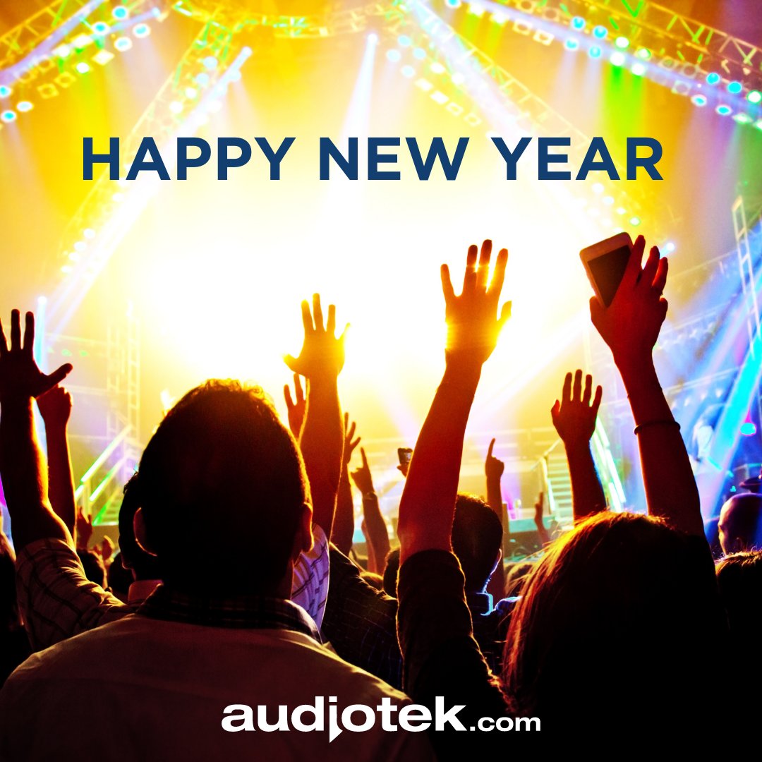 Happy New Year! 

The start of a new year is always full of possibilities, and we hope this year brings you everything you hope to achieve. Let's raise a toast and say Welcome to 2023! 

#happynewyear #newyear #2023 #audiotek