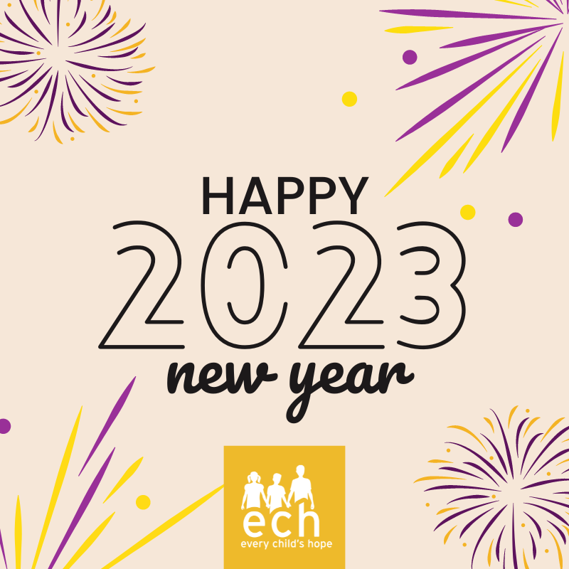 Happy New Year! May 2023 bring you and your loved ones hope, health, and happiness.