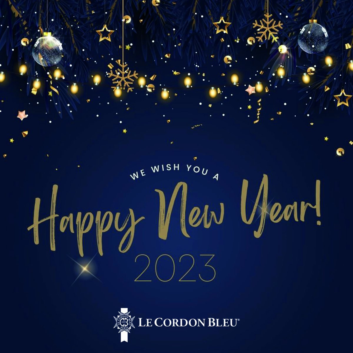 ✨ Le Cordon Bleu wishes you a happy new year, filled with a zest of success, a sprinkling of happiness, a pinch of love, and full of health.
👉 Relive the 2022 successes that have marked the Le Cordon Bleu network around the world: bit.ly/3I3eqMF