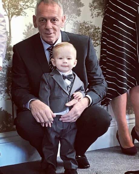 Happy birthday to my best friend, the best grandad and dad. Have a good day homie ❤️❤️