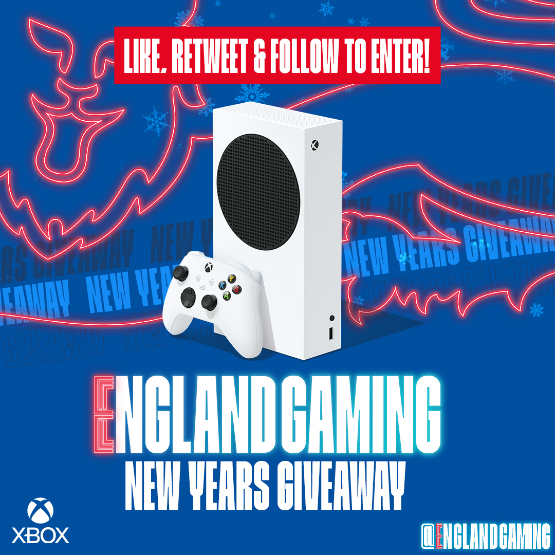 📅 𝐇𝐚𝐩𝐩𝐲 𝐍𝐞𝐰 𝐘𝐞𝐚𝐫 🥳 To start 2023 in style we thought we’d have a giveaway!

For your chance to win an <a href="/xboxuk/">Xbox UK</a> 𝗦𝗲𝗿𝗶𝗲𝘀 𝗦 all you need to do is…

Follow <a href="/EnglandGaming/">England Gaming</a>, like and RT this post!