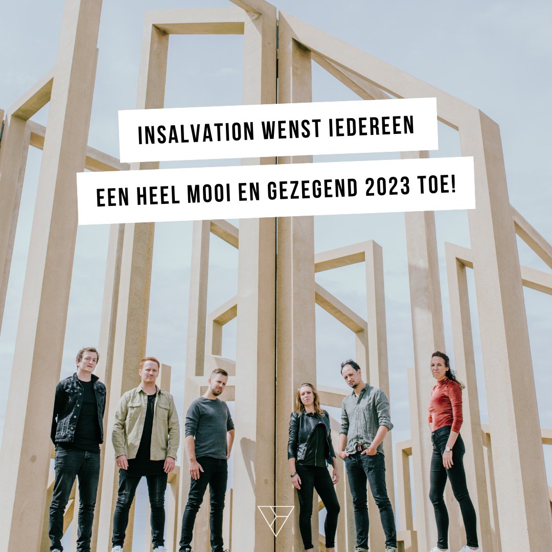 HAPPY NEW YEAR EVERYONE!!! 🥂 🎉 

Welke hoogte- en dieptepunten je ook gaat tegenkomen en hoe het nieuwe jaar er ook uit gaat komen te zien, weet dat Hij elke stap met ons meegaat. 

InSalvation wenst iedereen een mooi en gezegend 2023 toe!