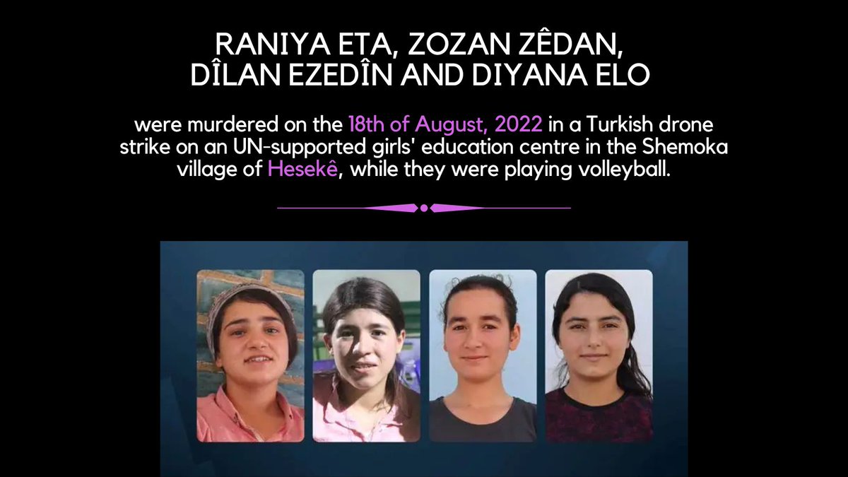 starrcongress's tweet image. The #Paris attack is the continuation of systematic assassinations of revolutionary women & direct attack on women’s struggle for freedom. Also in the new year, we are sharing more about women who were assassinated by the Turkish state.
#womendefendrojava
#JinJiyanAzadi