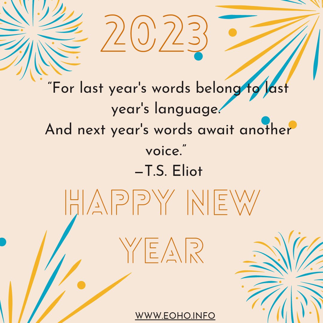 EachOneHoldOne's tweet photo. Wishing you a happy new year!🎉💕🎉

#happynewyear #2023NewYear #newbeginnings #opportunities #adventure #joy #bekind #journey #nextchapter https://t.co/U5uWKA2s3R