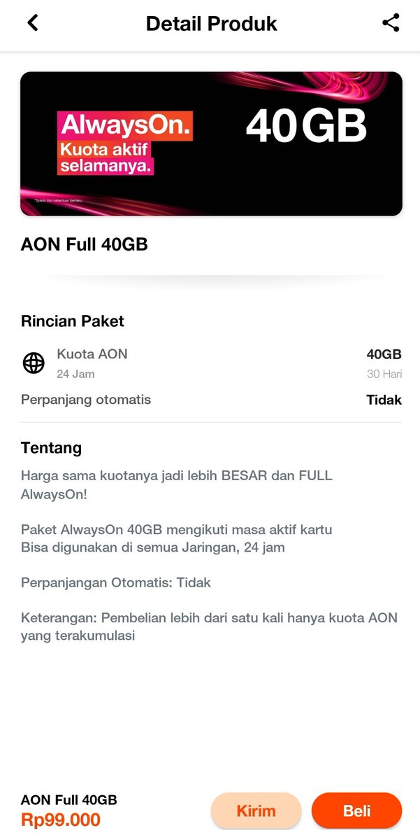 CholidSHikam's tweet photo. @3CareIndonesia min, paket ini 40 gbnya 30 hari atau mengikut masa aktif kartu sih?
 https://t.co/FpdR6OpZMX https://t.co/hejqD1RgLk