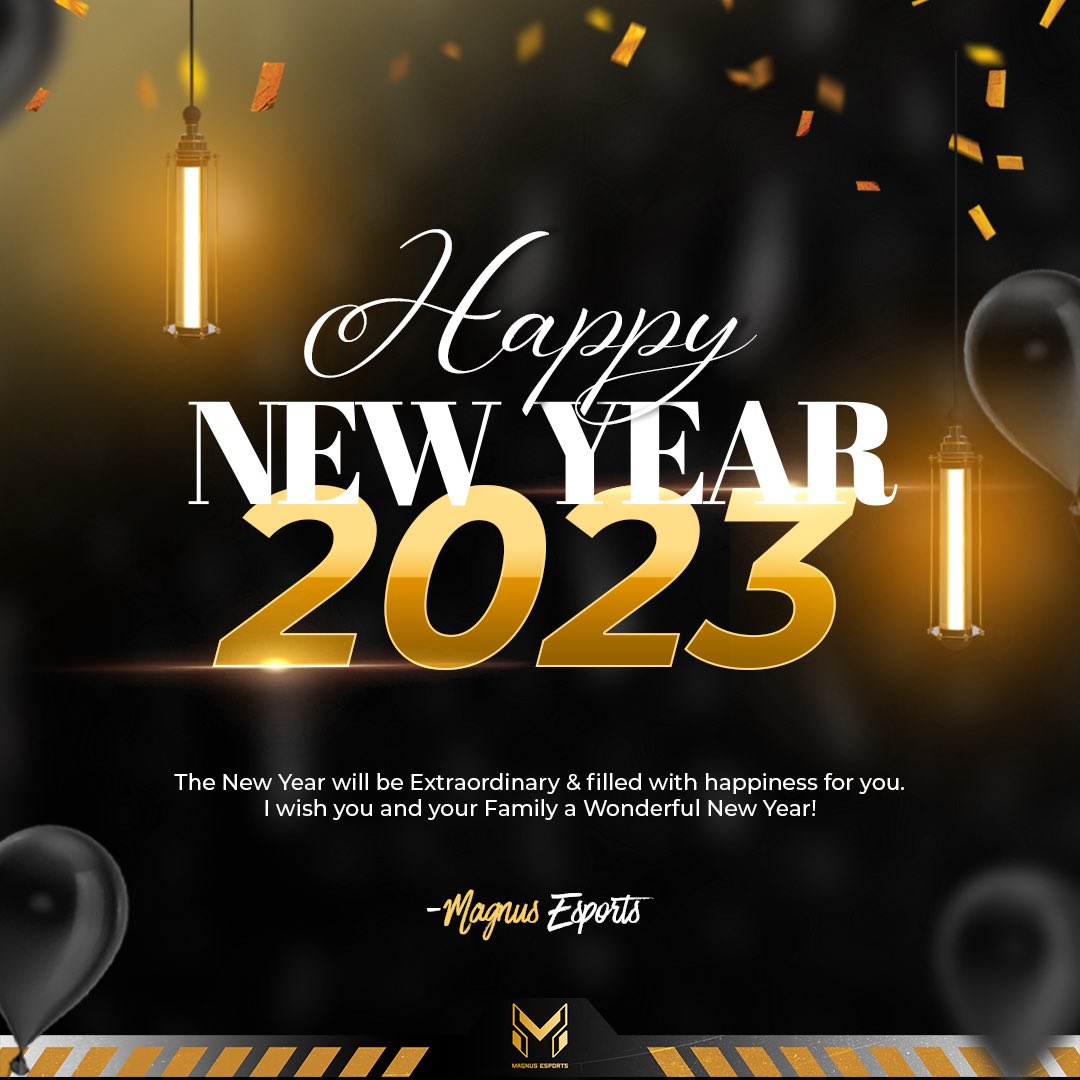 Magnusesports2's tweet photo. Happy New Year! 2023.
.
#2023NewYear #HappyNewYear https://t.co/l8c271Nnnn