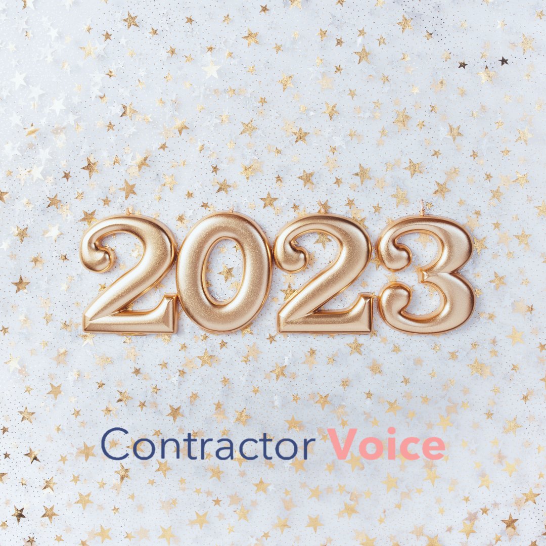 ContractorVoice's tweet image. Wishing everyone a very Happy New Year! We are so excited for what 2023 has in store for us!💪🎉