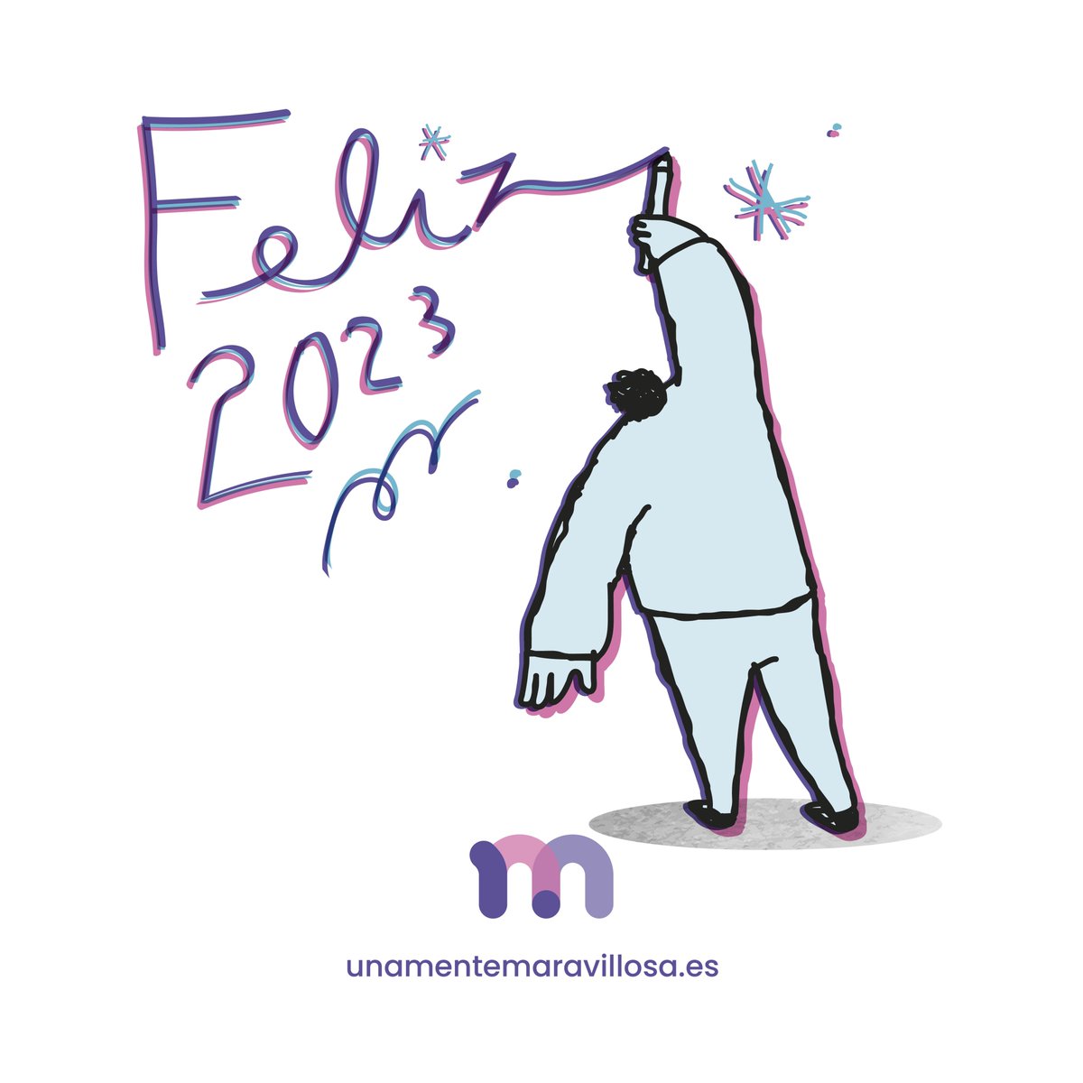 UnaMenteM's tweet photo. Os deseo para 3023:
Salud (gratuita y universal) 
Amor (correspondido)
Trabajo (bien pagado) 
Casa (sin hipoteca) 
Y un buen diseñador y creativo (que te entienda) 
😉😄 #felizañonuevo2023 https://t.co/CHsnis90Yf