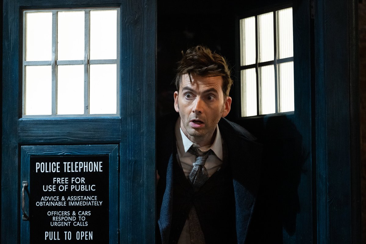 💡 Did you know that, at 51, Fourteenth Doctor #DavidTennant is the third-oldest actor to play the Doctor? #DoctorWho