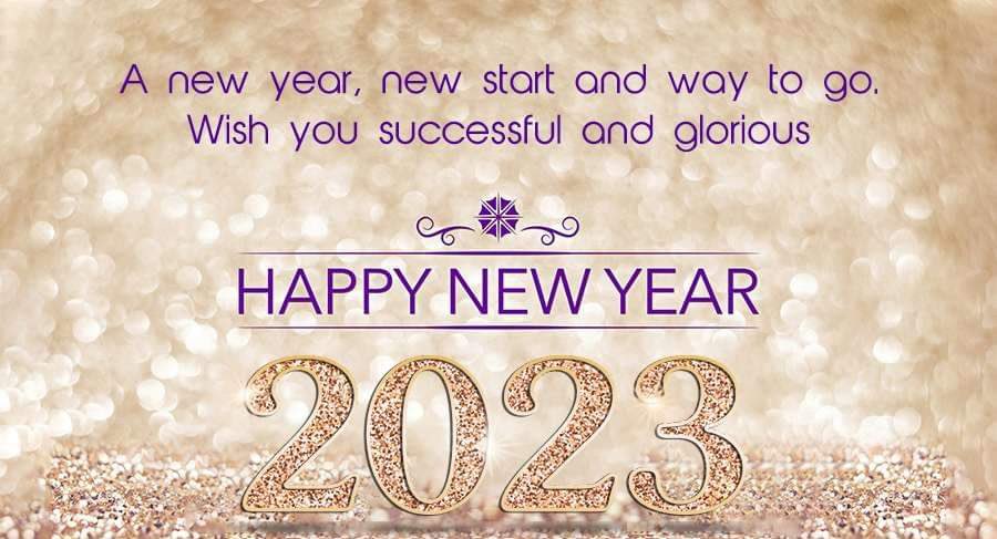 ecaresol's tweet photo. Happy new year and best wishes.
#HappyNewYear2023 https://t.co/QEULrCZzFi